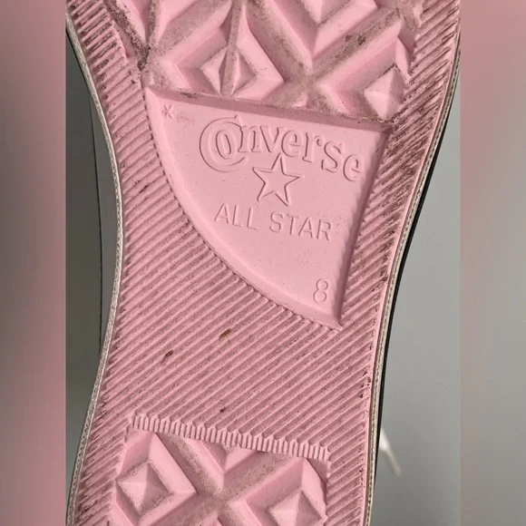 Converse unisex Tropical High-Top Sneakers - Pink and Red - Picture 9 of 10
